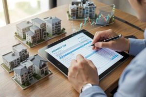 Tax search in real estate